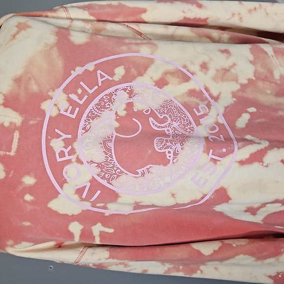 IVORY ELLA tie dye Crewneck Sweatshirt - Picture 2 of 5